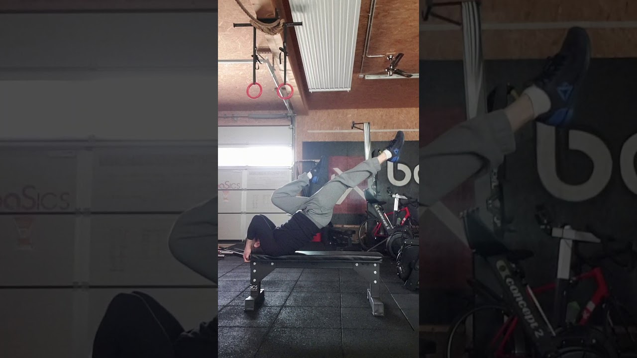 Single leg dragon flag