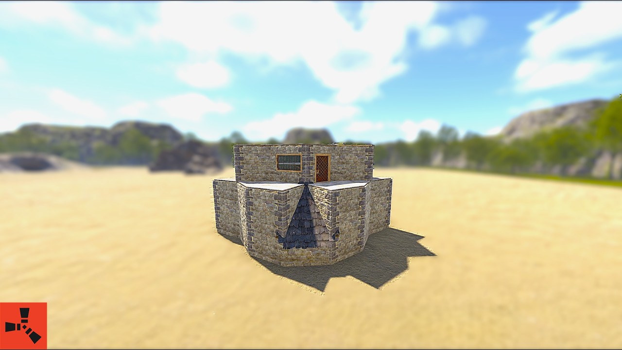 STARTER BASE which save your loot with 3 BUNKERS