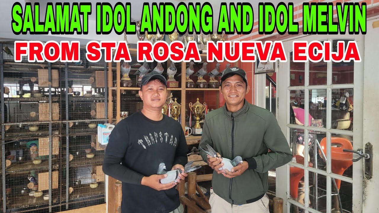 SALAMAT  IDOL ANDONG AND IDOL MELVIN FROM STA ROSA NUEVA ECIJA