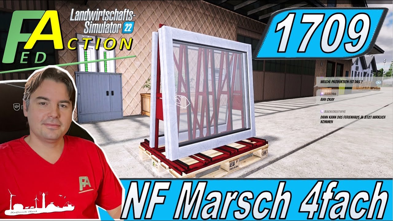 LS22 #1709 Die erste Fenster Palette #NFMarsch4fach #Landwirtschafts Simulator 2022 #LetsPlay