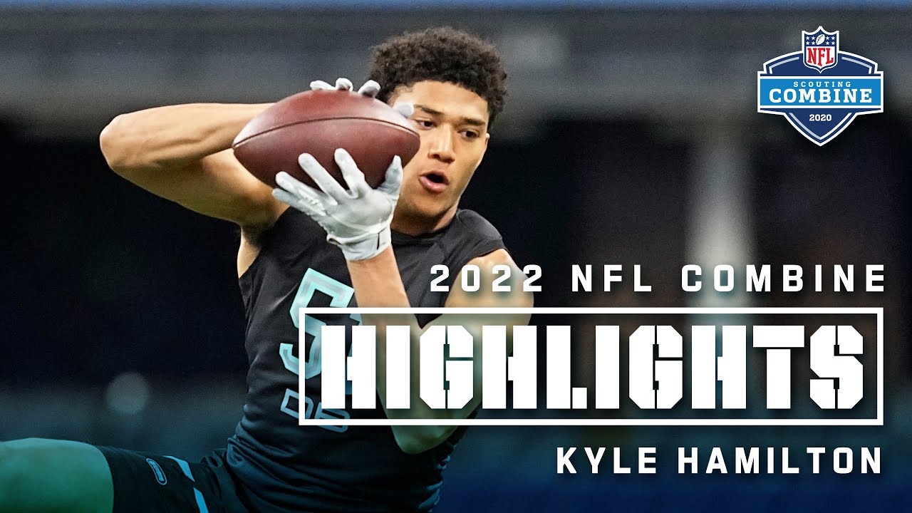 Kyle Hamilton FULL 2022 NFL Scouting Combine On Field Workout