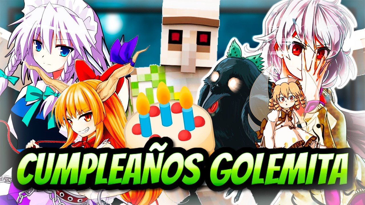 CUMPLEAÑOS, TOUHOU Y CUERVO ⛩️ | ¿Que mas se puede pedir?