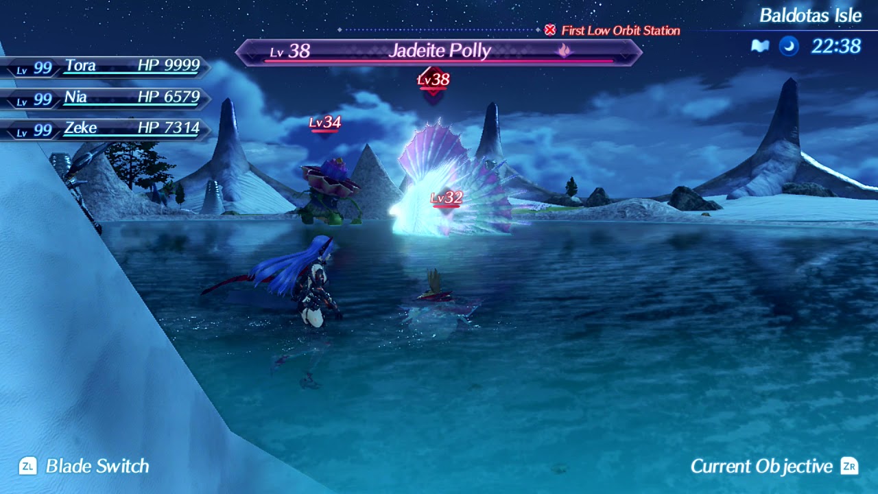 XC2: Unique monster Lv38 - Jadeite Polly