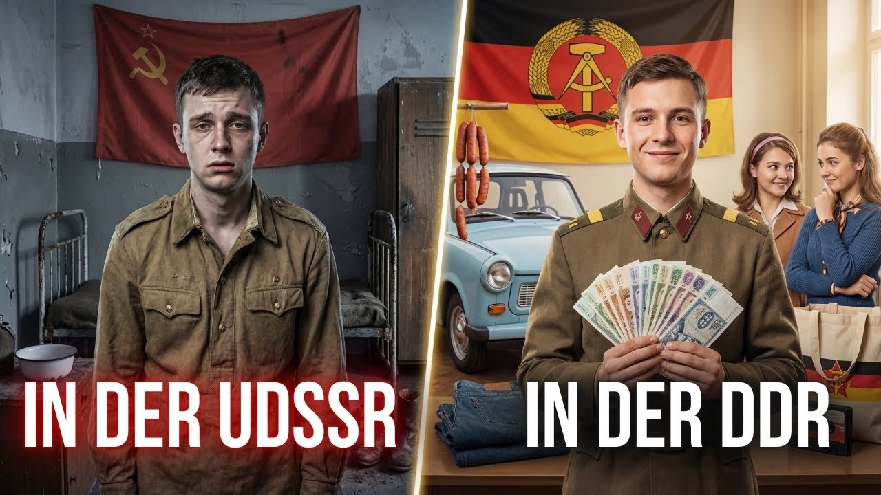 Wie sowjetische Soldaten in der DDR lebten: Geld, „Einkäufe“ und ein Staat im Staat