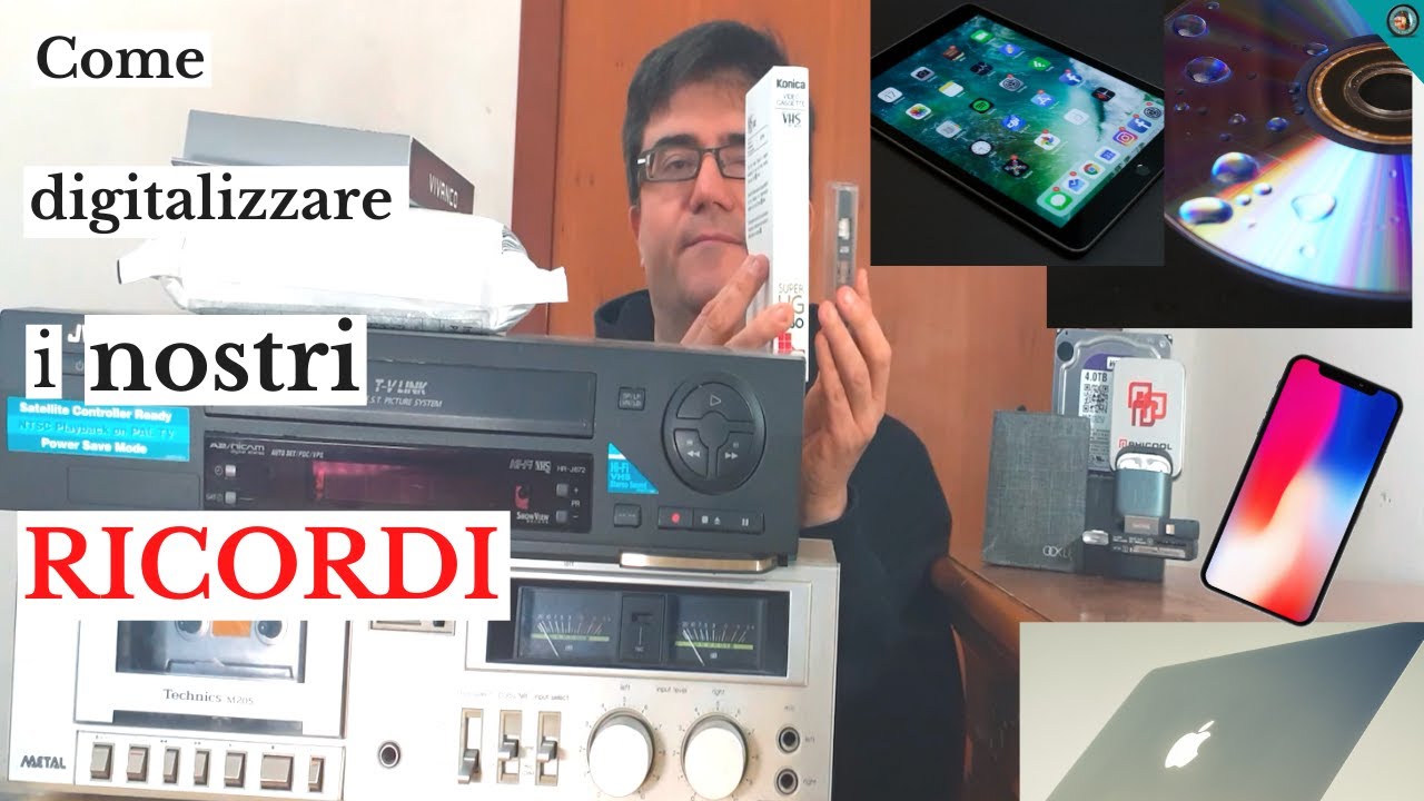 Come Digitalizzare i nostri Ricordi | #quicktime #obsstudio