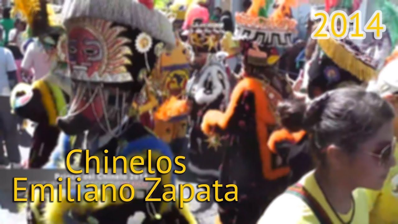 CHINELOS CARNAVAL EMILIANO ZAPATA MORELOS - BRINCO DEL CHINELO VERSIÓN EXTENDIDA 2014