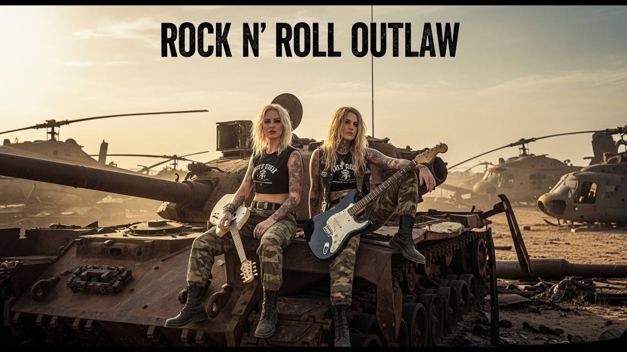 Desert Ruins, Rusted Tanks, and Pure Rock N' Roll #DesertRock #RockNRoll #Cinematic