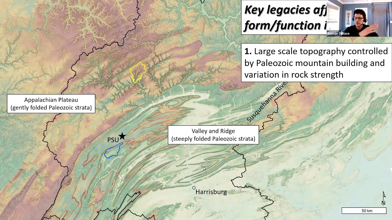 CZO Webinar: Response of Uplands to Climate and Geology
