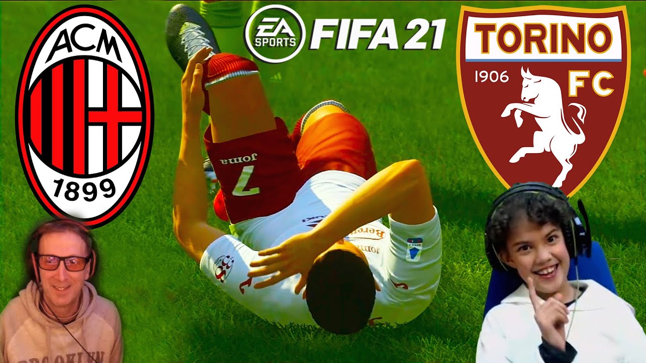 MILAN vs TORINO: IL PORTIERE VUOLE GIOCARE IN ATTACCO *PALLA MATTA* | FIFA 21
