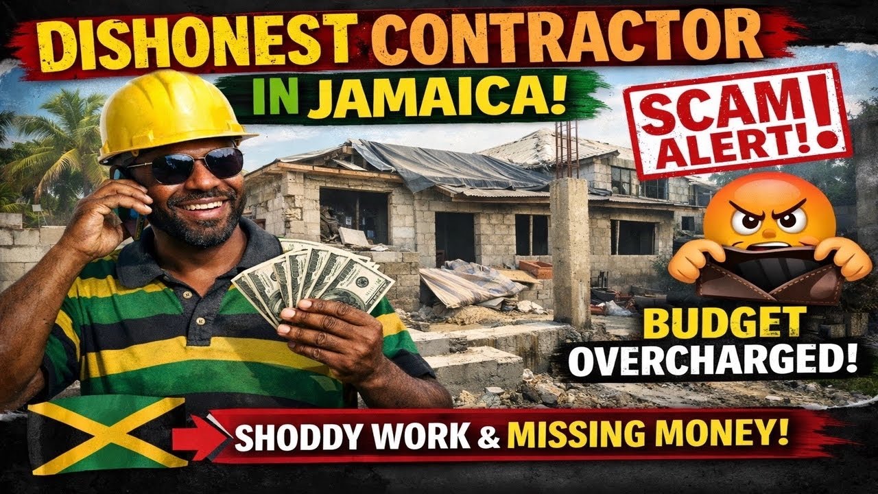 ​The TRUTH About Dishonest Contractors in Jamaica: Why Homes Never Get Finished