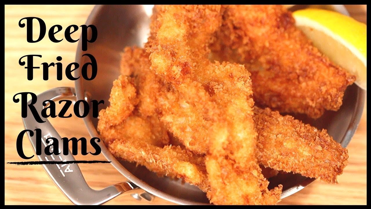 Deep Fried Razor Clams