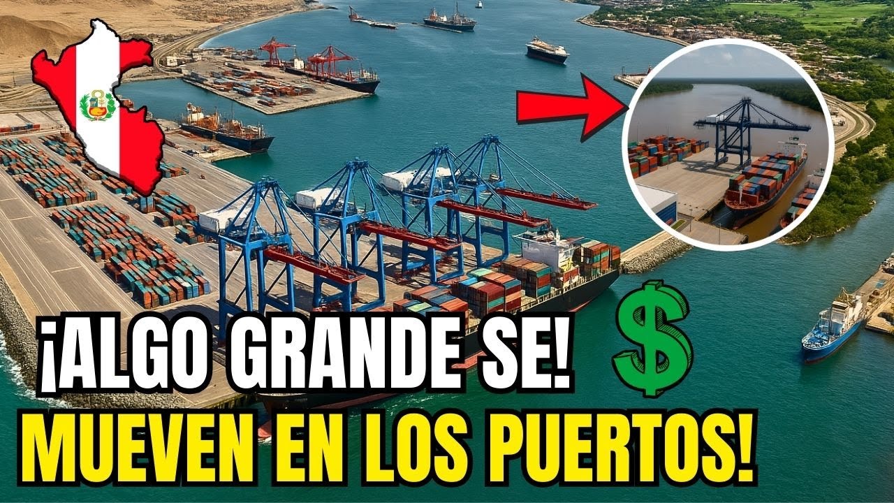 ¡LA NUEVA ERA PORTUARIA! Perú inicia la MODERNIZACIÓN de sus puertos con INVERSIÓN MILLONARIA
