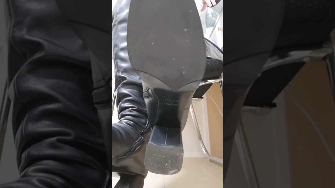 Camera in boots, CRAZY!