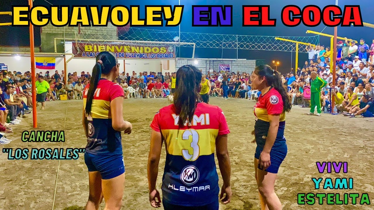 ‼️ECUAVOLEY EN EL COCA‼️🇪🇨😱|LAS VIVIS vs CANCHA 