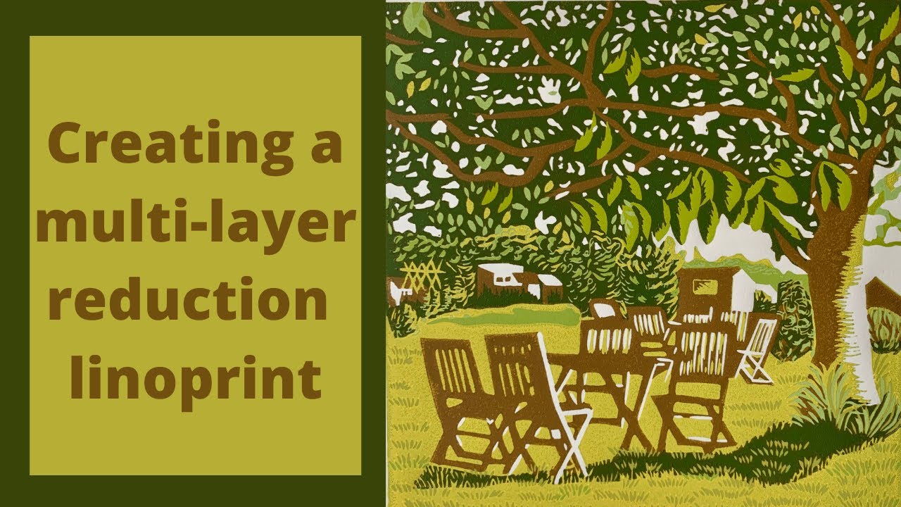 Tips and tools to create a multi-layer reduction linoprint
