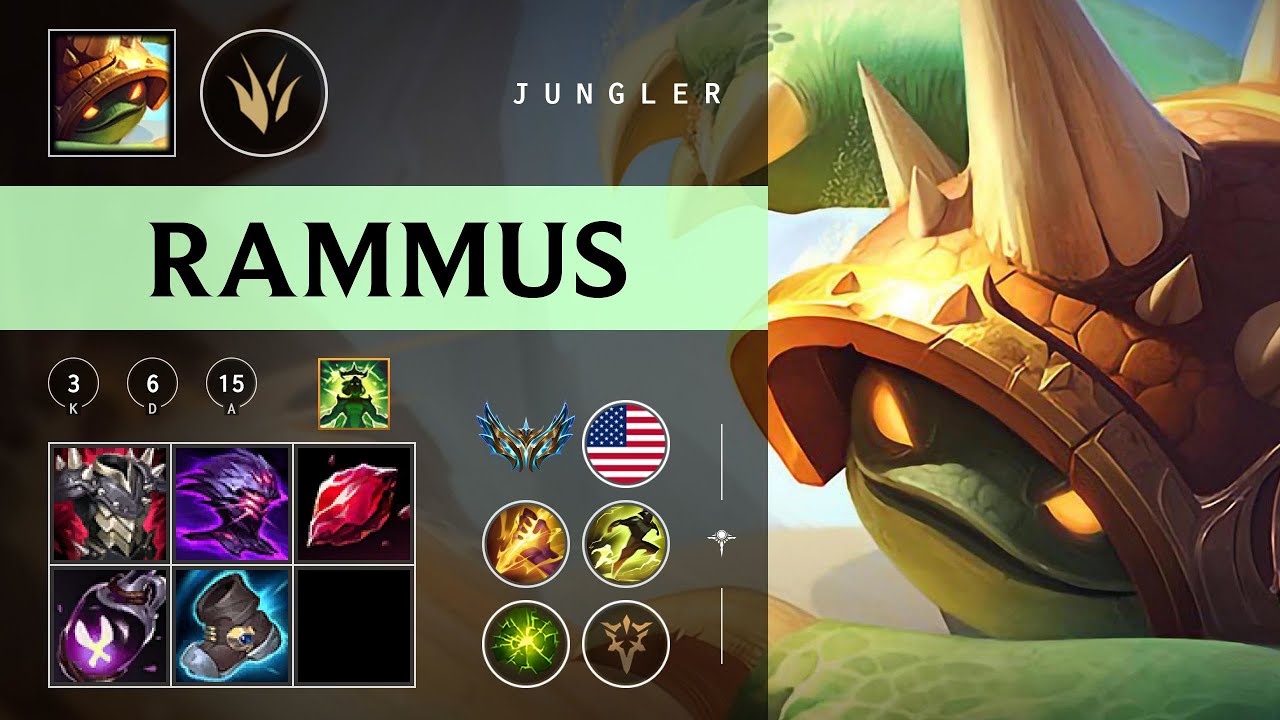 Rammus Jungle vs Jayce - NA Challenger Patch 26.02