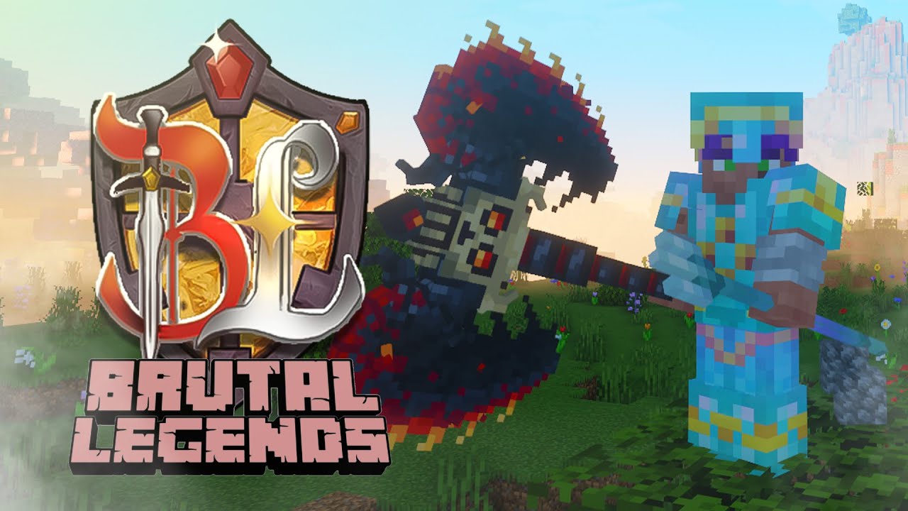 Menguji Kekuatan Senjata Legenda di Minecraft BRUTAL LEGENDS ... [#08]
