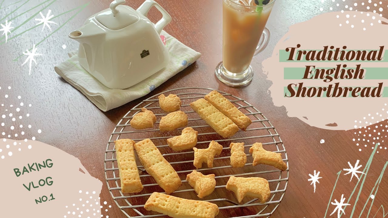 Making SHORTBREAD with only three ingredients | British Afternoon Tea