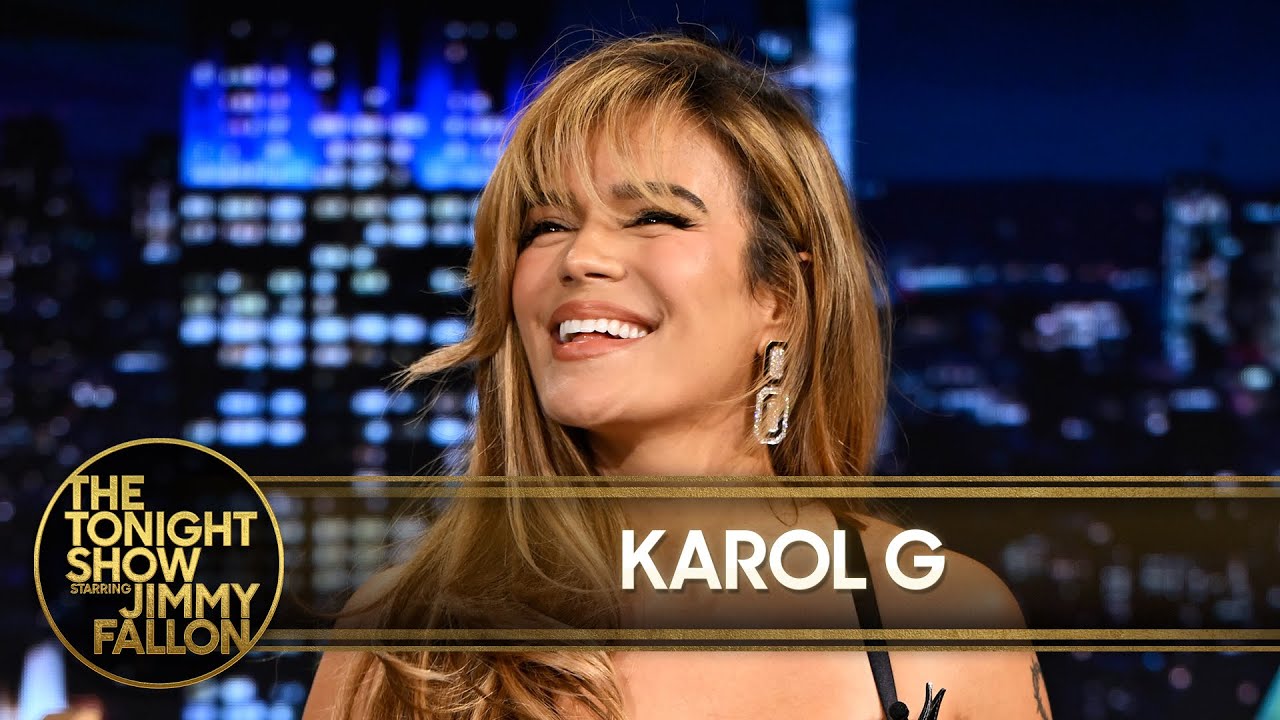 Karol G Teaches Jimmy How to Dance to Tropicoqueta; Pretended to Be Her Own Manager to Get Booked