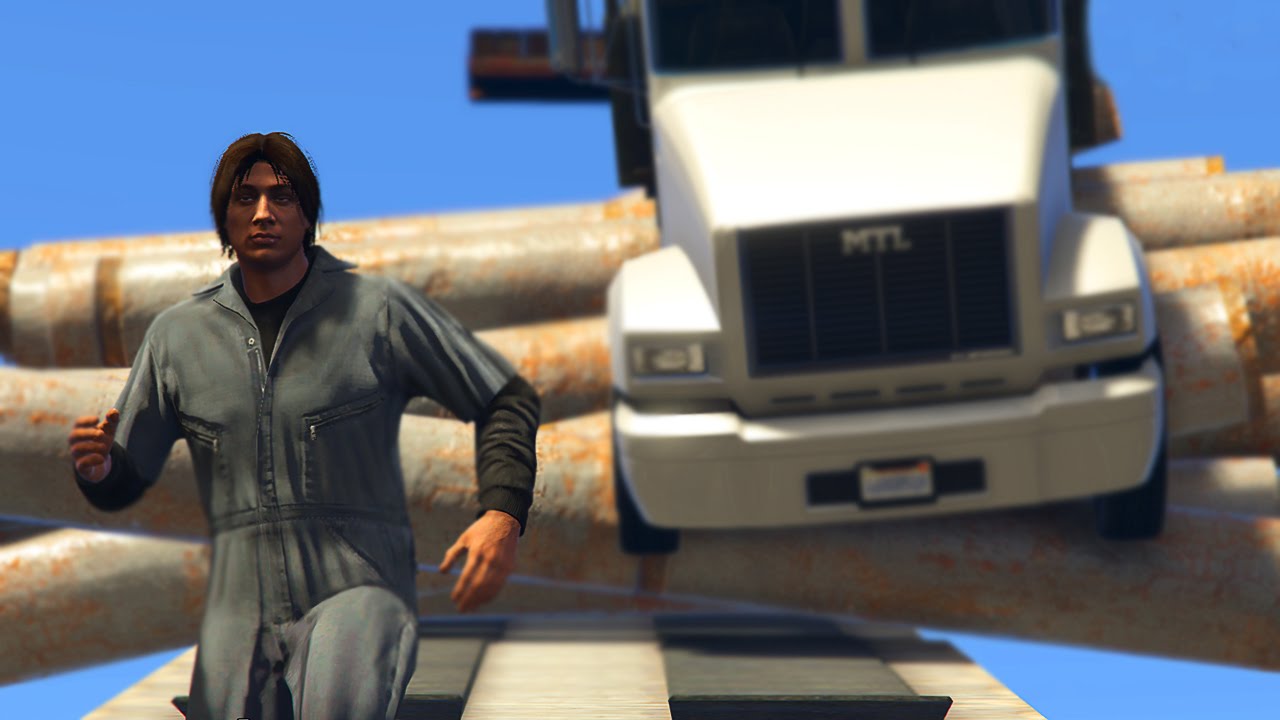 KONCENTRACIJA JE BILA PREVELIKA ! Grand Theft Auto V - Death Run w/Cale