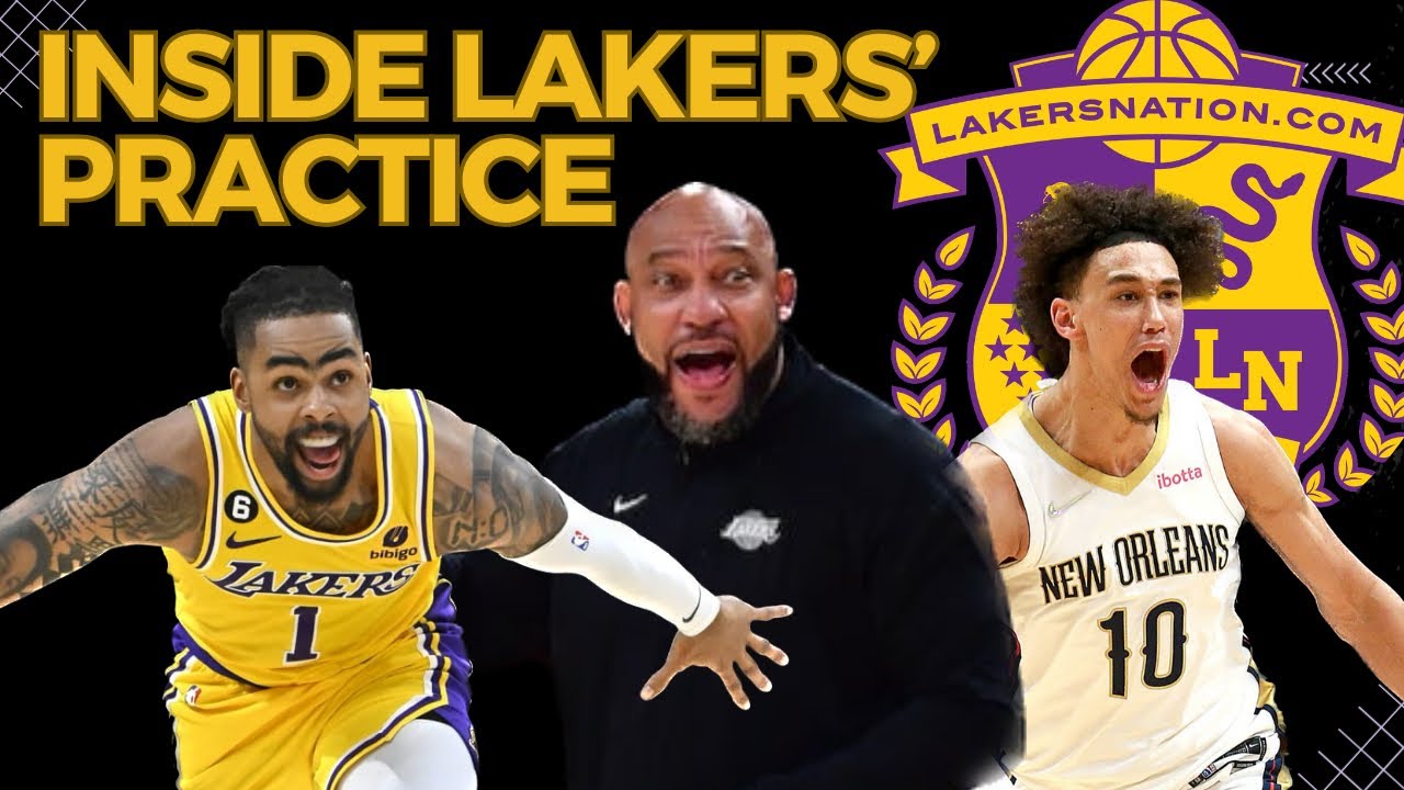 LeBron Status Update| Inside Lakers' Scrimmage | Darvin Ham On Anthony Davis' Shooting, Starting 5 |