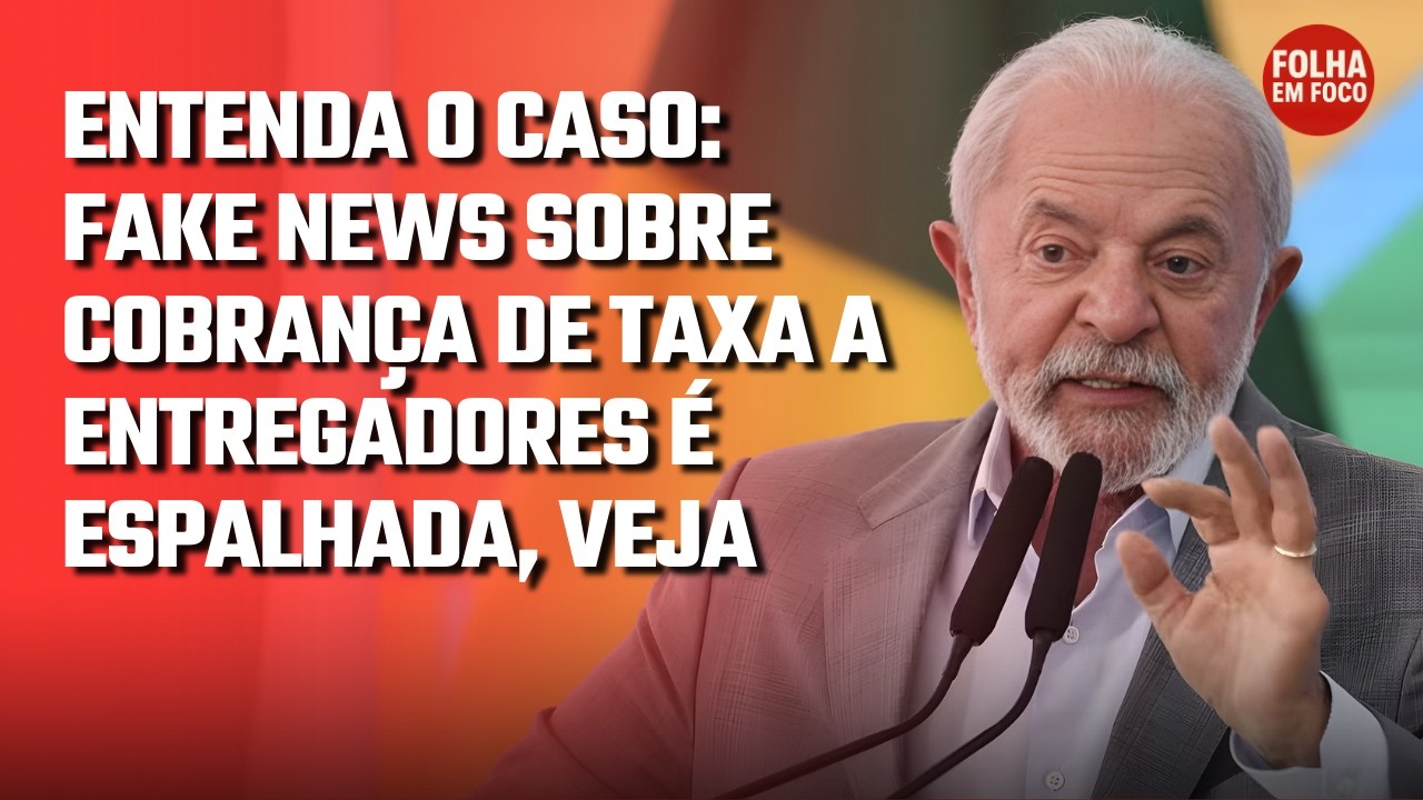 FAKE NEWS SOBRE COBRANÇA DE TAXA A ENTREGADORES É ESPALHADA, ENTENDA