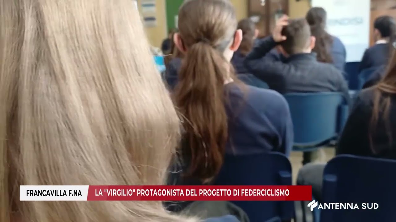 06 MARZO 2026   FRANCAVILLA FONTANA   LA VIRGILIO PROTAGONISTA DEL PROGETTO DI FEDERCICLISMO