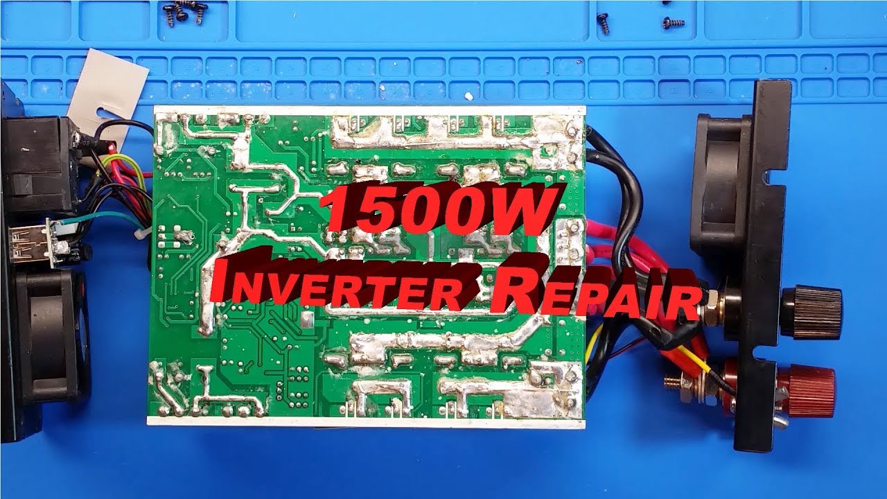 RTL#9 1500W Power Inverter Repair