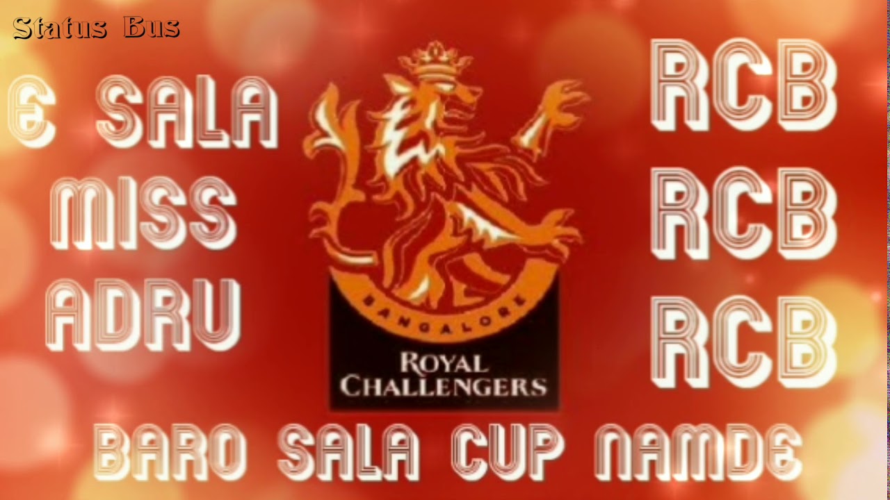 Perfect Reply To RCB Trollers And Haters | RCB Fans Forever | WhatsApp Status | Baro Sala Cup Namde