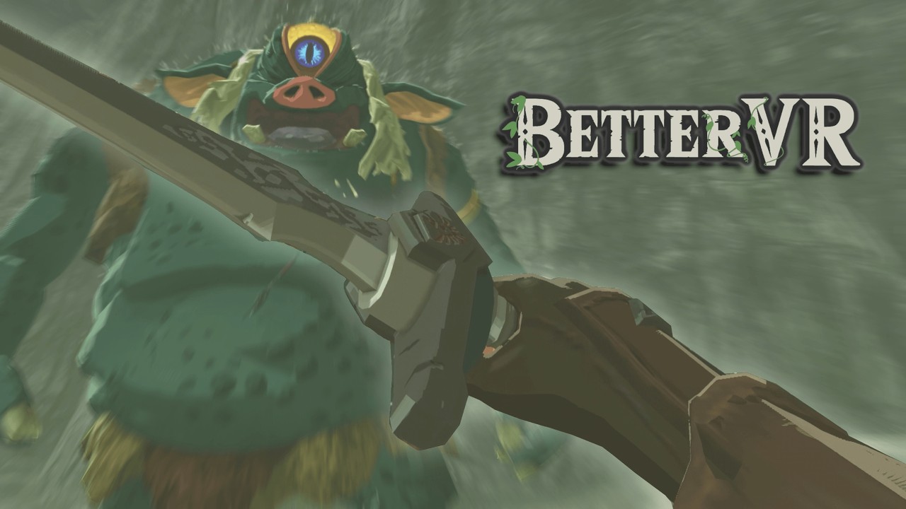 I'm INSIDE Breath Of The Wild! BetterVR Trailer | OUT NOW