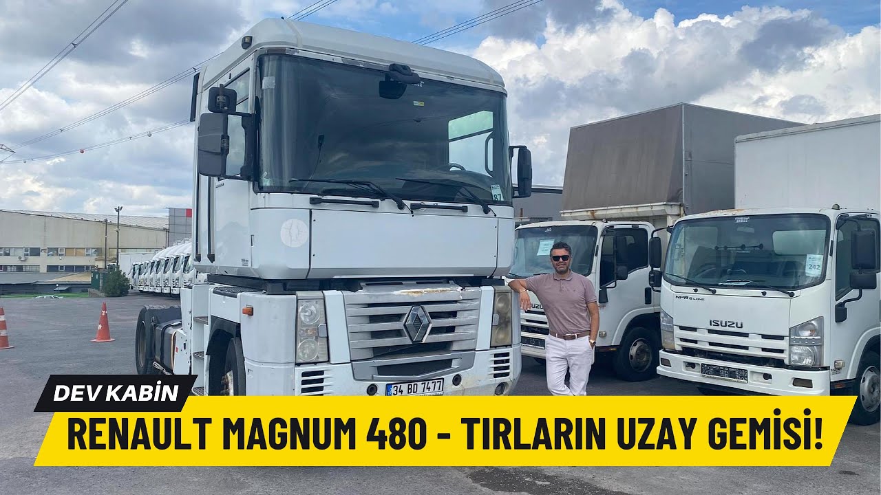 Renault Magnum 480 | 1991 Yılında “International Truck of the Year” Ödüllü Çekici. 🔥