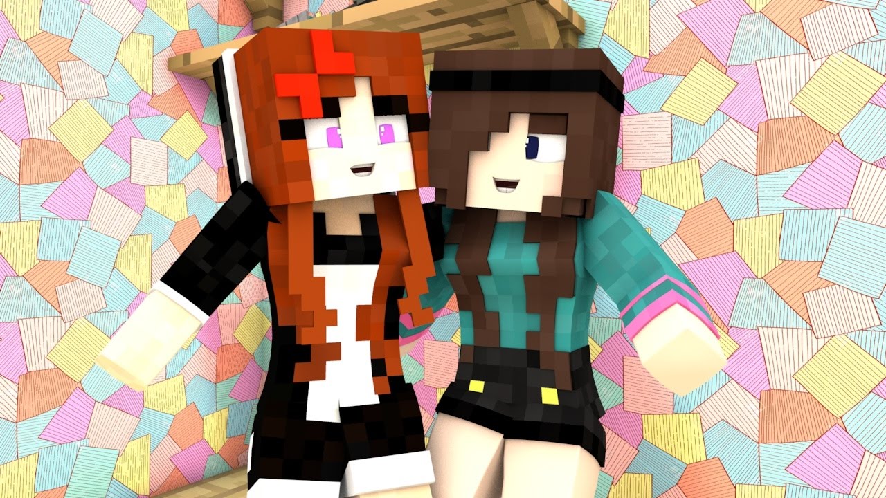 Minecraft: NÃO FICO LONGE DA MINHA AMIGA! c/ Flokiis ( Block Party)
