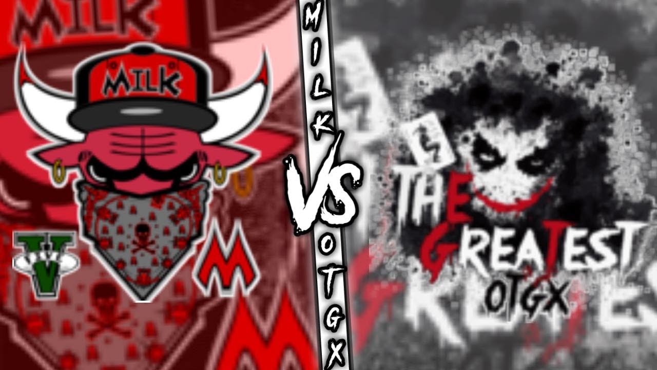 MILK VS OTGX | Run N Gun | (GTA V Crew Battle) |(REAL TAGS)| Nonno-_-Nanni & XPURE_GAMERX55 (2-2)