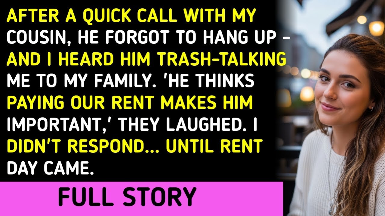 After A Quick Call With My Cousin, He Forgot To Hang Up - And I Heard Him Trash-Talking Me To My Fam