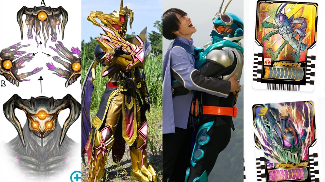 最終回フォーム登場！その名はアルティマスチームホッパー！【ガッチャード最終話 感想】宝太郎らしい斜め上の解決方法・冥黒王デザインの秘密・グリオンの錬金術の欠点が・宝太郎だけの変身ベルトを錬成！