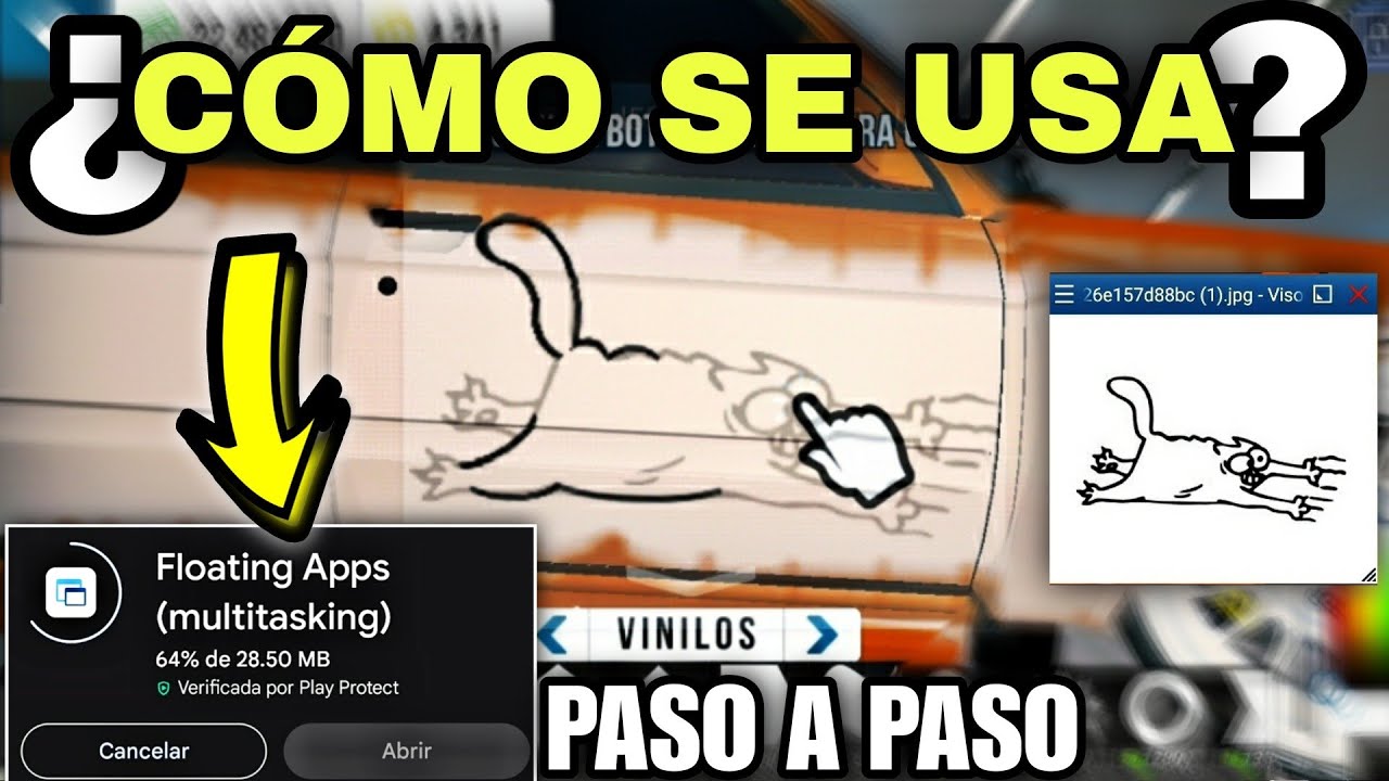 CÓMO USAR FLOATING APPS☝🏼🤓PARA HACER DISEÑOS FÁCIL Y RÁPIDO EN Car Parking Multiplayer