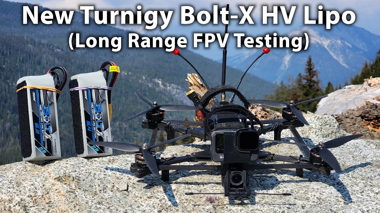 Новые высоковольтные литий-полимерные аккумуляторы для FPV-дронов большой дальности