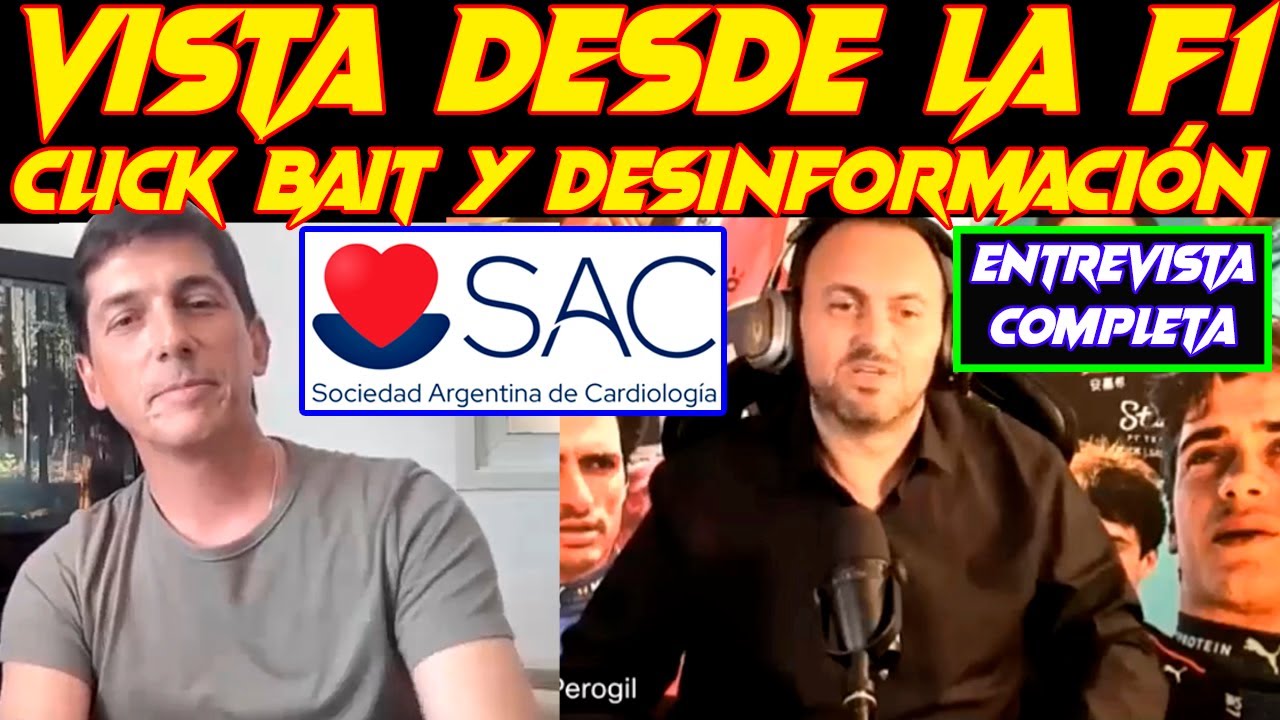 DESDE LA F1 ANALIZAMOS EL CLICK BAIT DE LA SOCIEDAD ACTUAL Y SUS IMPLICACIONES - ENTREVISTA COMPLETA