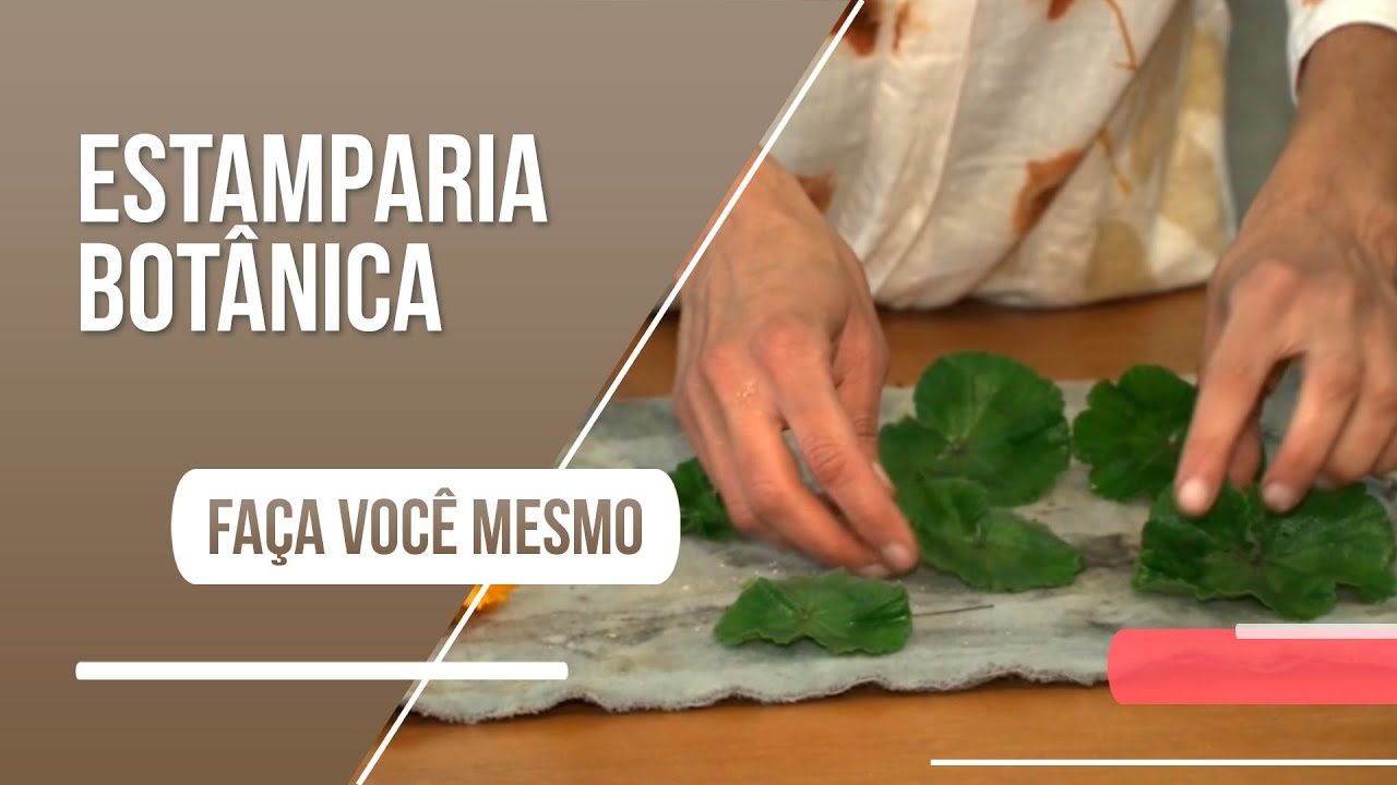 Entenda como funciona uma estamparia botânica