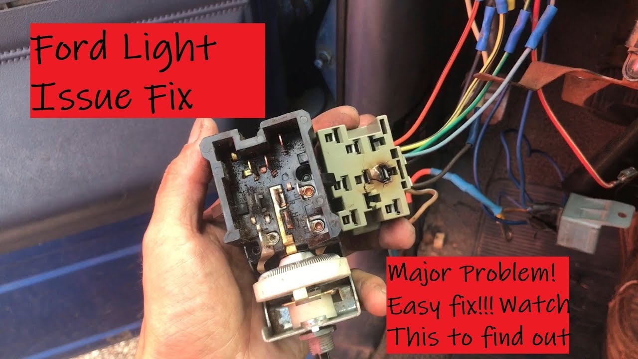 1990 bricknose ford headlight issue and the fix!!!