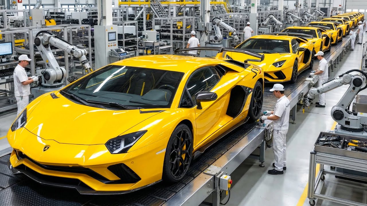 Inside the Aventador SVJ Factory | A Limited V12 Icon Handcrafted in Italy