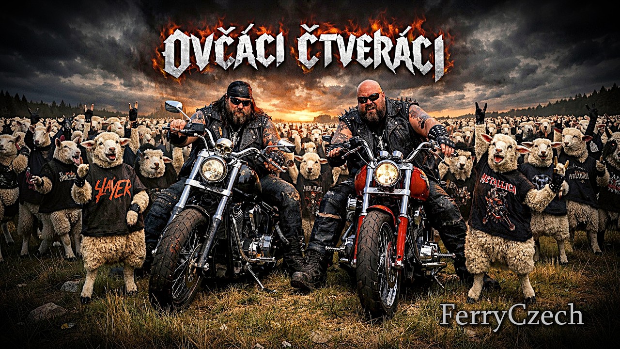 FerryCzech - Ovčáci, čtveráci - Heavymetalová verze pro výchovu rockové drobotiny.