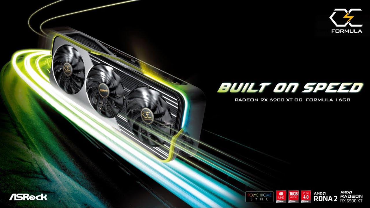 Built On Speed: ASRock Radeon RX 6900 XT OC Formula 16GB