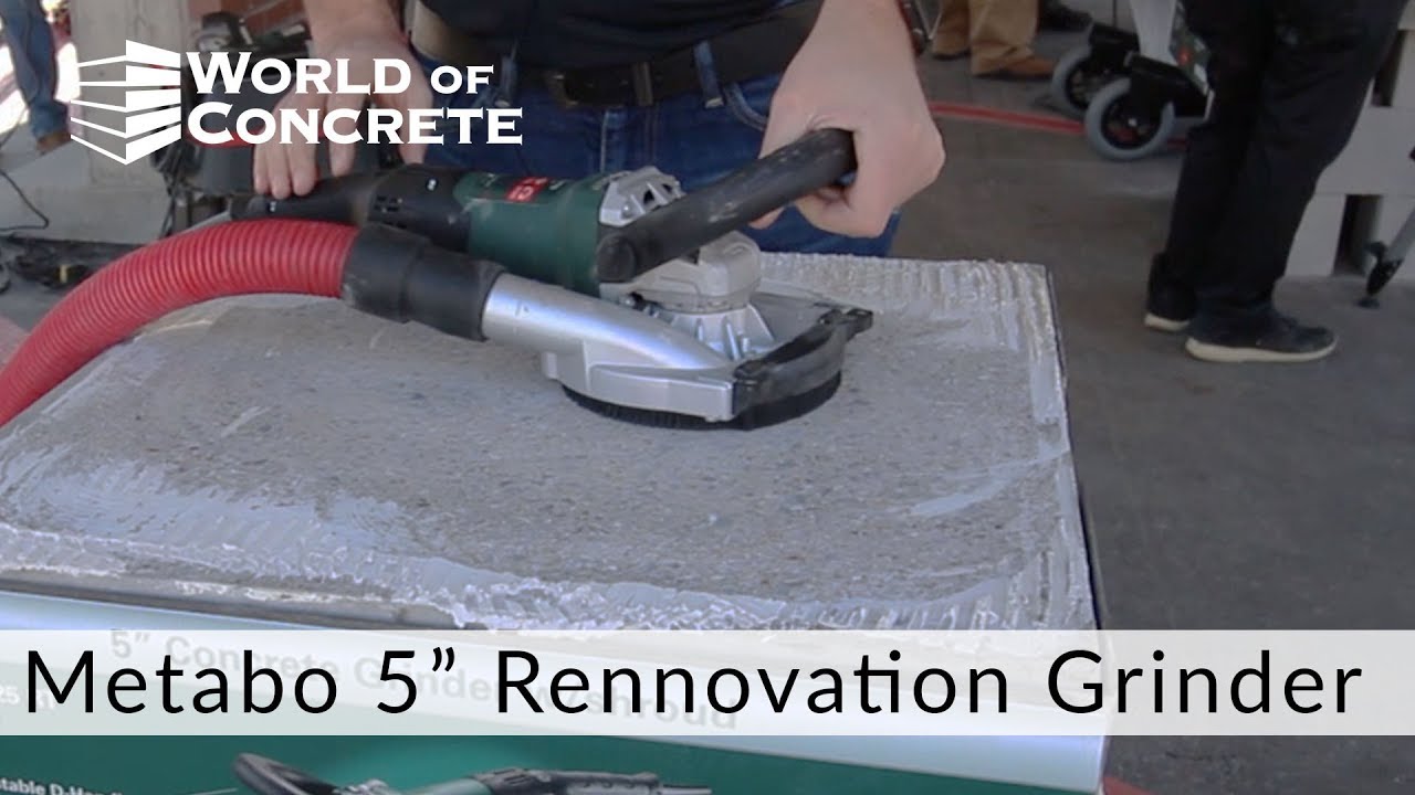 Metabo 5 inch Rennovation Grinder