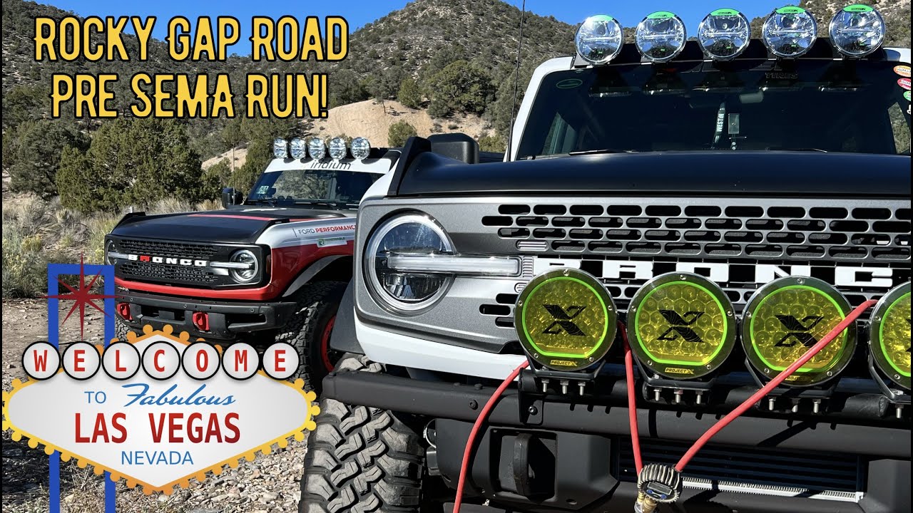 Road to Sema 2022 we hit Rocky Gap Road