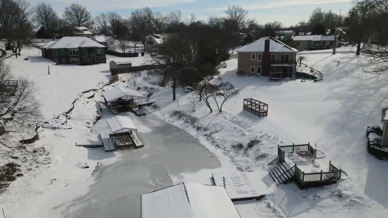 Prairie Lee Lake Frozen
