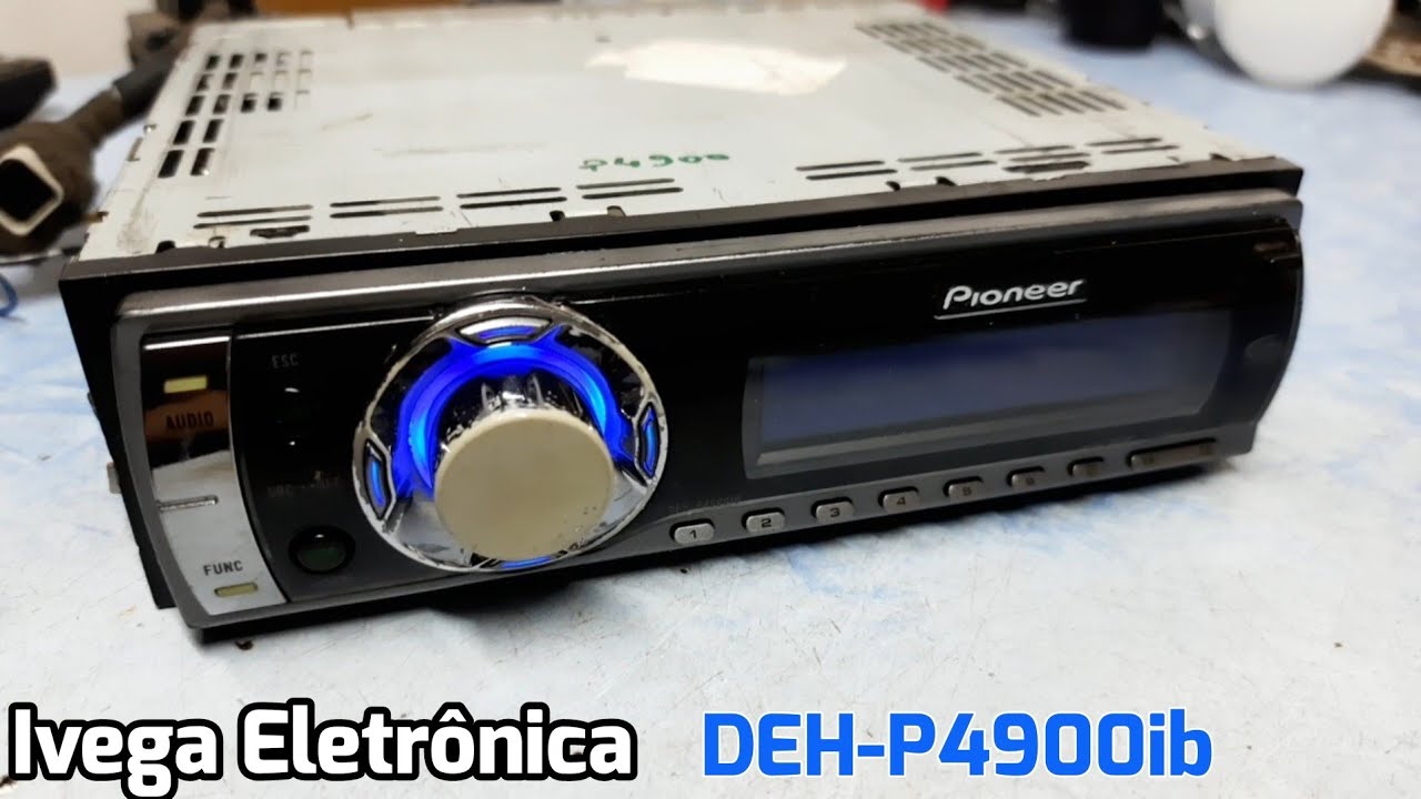 Pioneer, display apagado,  tentativa de conserto