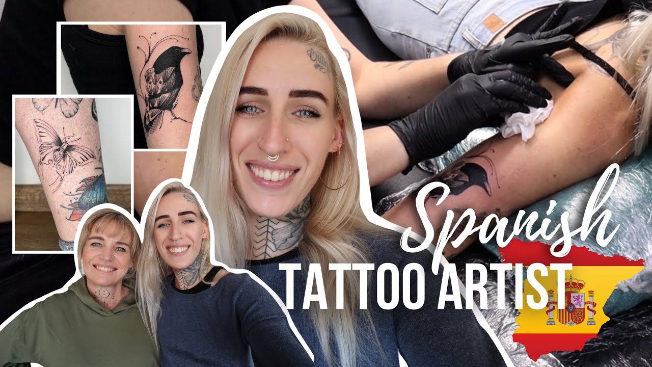We got tattooed by SPANISH TATTOO ARTIST - Kim Mart&iacute;n Humphrey