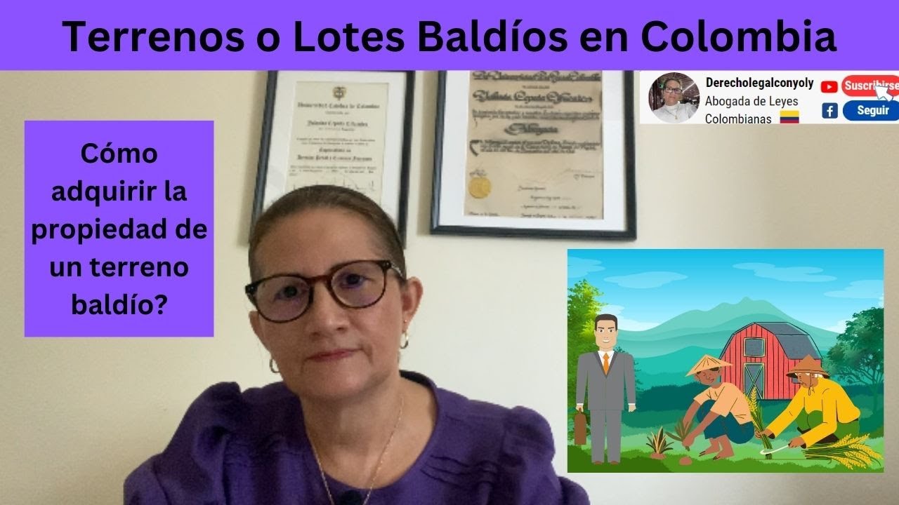 Terrenos o Lotes Baldíos en Colombia