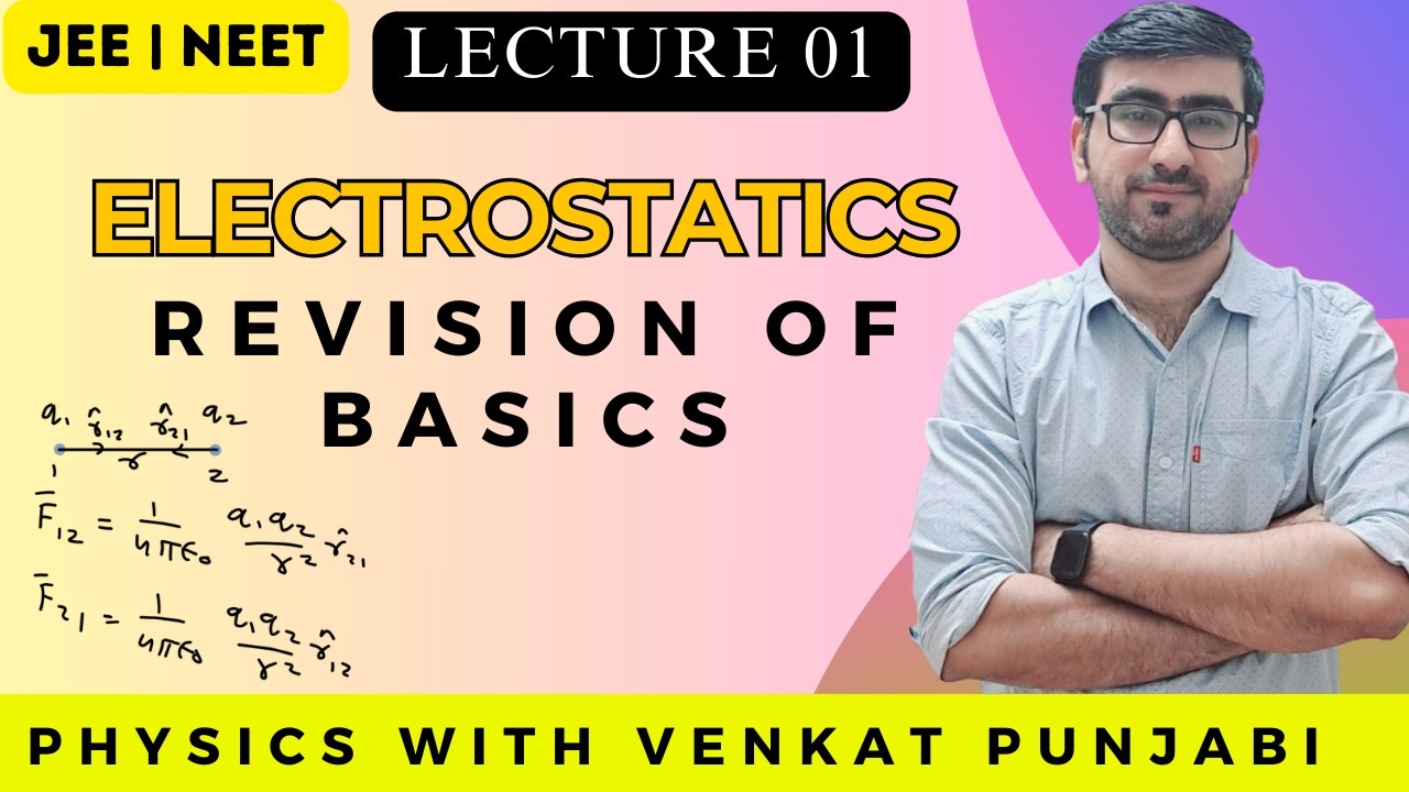 JEE | NEET | Electrostatics | Lecture 1
